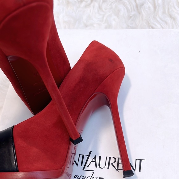 Saint Laurent Tribtoo Cap Pump Platforms - Picture 5 of 9